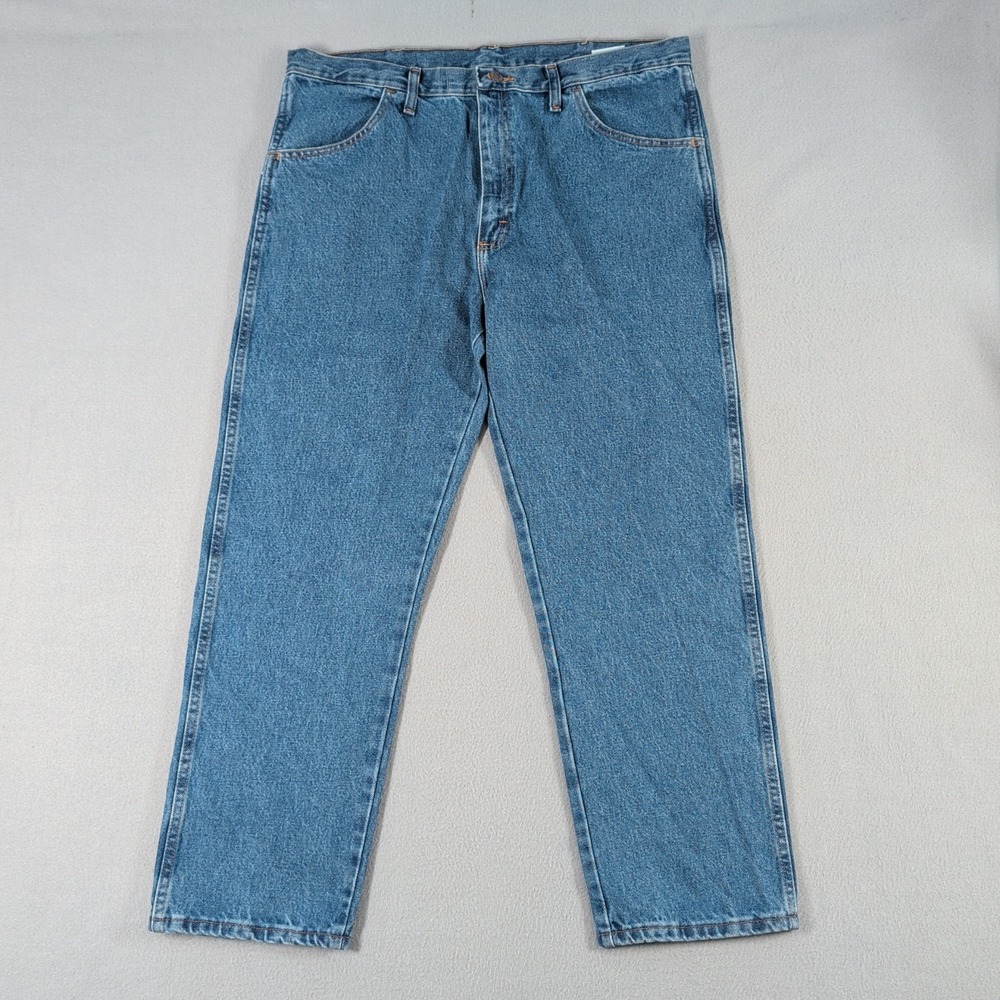 Rustler Regular Fit Jeans Men's 38x29 Blue‎ Denim NWT